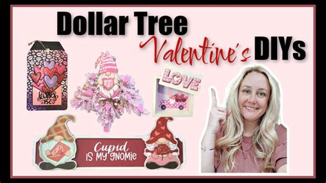 Cute Dollar Tree Valentine Decor Budget Decor Youtube