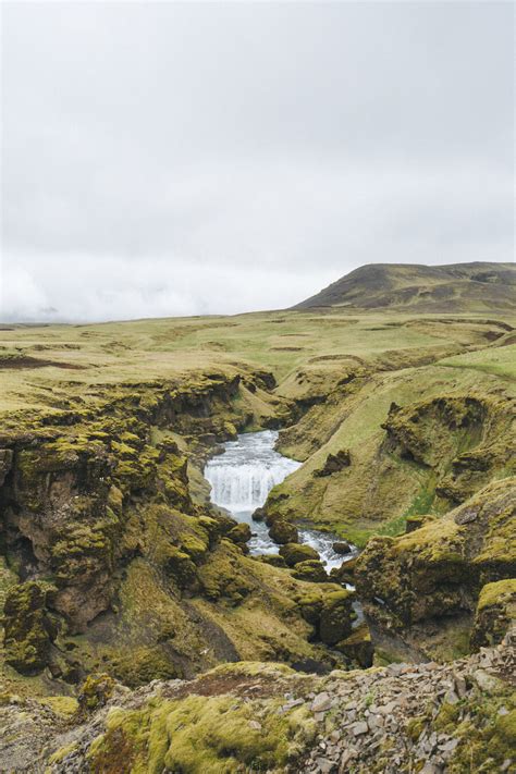 A Taste of Waterfall Way Above Skogafoss | Aspiring Wild