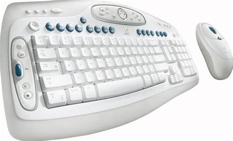 Klawiatura Logitech Cordless Desktop Lx501 Logitech Elektronika Sklep Empikcom