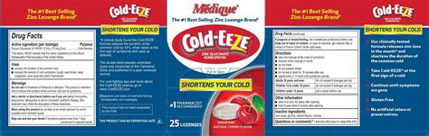 NDC 47682 478 Medique Cold Eeze Lozenge Oral Label Information