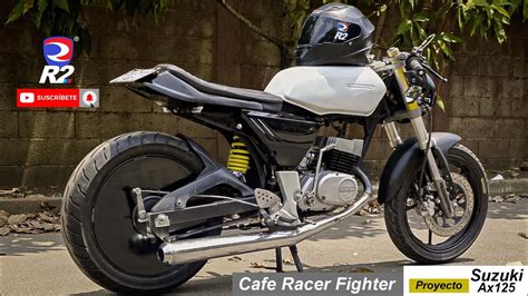 Proyecto Cafe Racer Suzuki Ax100 125 R2 Videoclip Caferacer