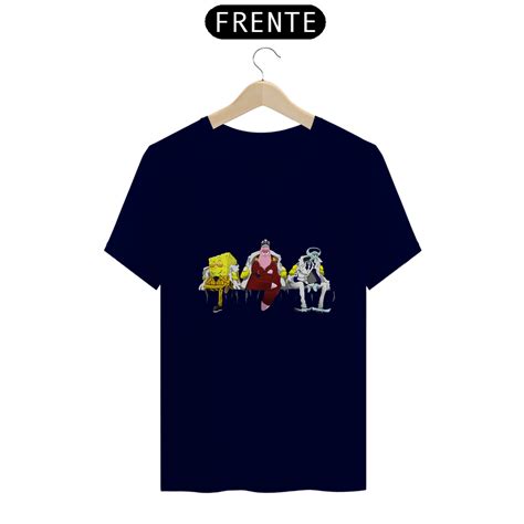 T-SHIRT QUALITY Almirantes Bob Esponja - One Piece R$76,90 em