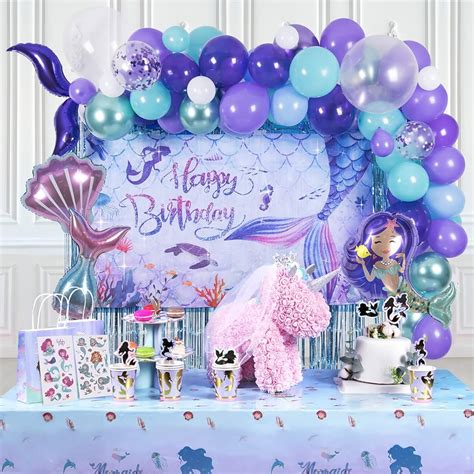 Make A Splash With Mermaid Party Decorations For An Under The Sea