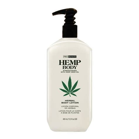 Hemp Herbal Hydrating Body Lotion 13 5 Ounce