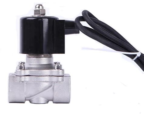 Low Pressure Normally Closed Stainless Steel Solenoid Valve 24v Dn32 1 14inch For Musical