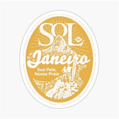 "Sol de Janeiro Logo Yellow" Sticker for Sale by allyrose03 | Redbubble