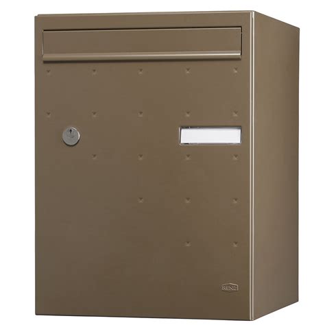 Bo Te Colis Normalis E Porte Ext Rieur Renz Atout Acier Taupe