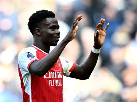 Saka Shares Relief As Arsenal Hold Off Spurs Fightback Reuters