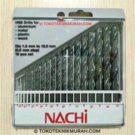 Jual Mata Bor Besi Nachi Set Mm Jakarta Sarana Welding Sentosa