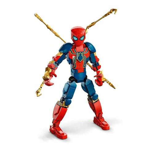 LEGO Jeu de construction Figurine à construire Iron Spider Man Lego