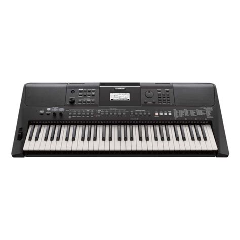 Teclado Yamaha PSR E463 Suporte E Bag Preto Bivolt Schumann