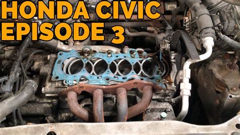 Replace Head Gasket Honda Civic 2000 Finally Got The Head Of