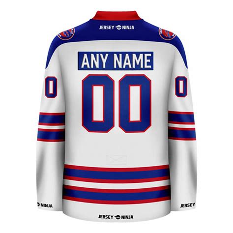 Jersey Ninja - Buffalo Bills White Hockey Jersey