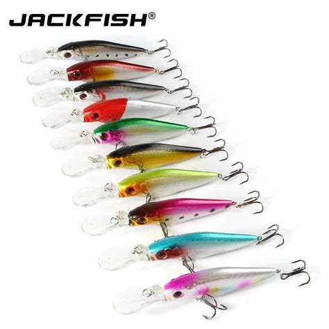 Jackfish Pcs Lot Fishing Lure Cm G Artificial Baits Minnow