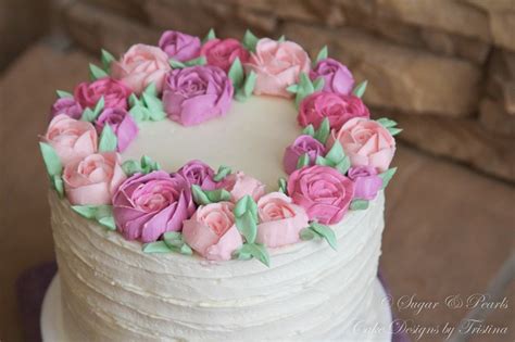 Mother's Day Rose Cake - Making life a little sweeter!