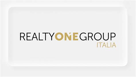 Logo One Branding Realty One Group Italia