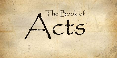 The Book Of Acts Redeemer Yadkin Valley