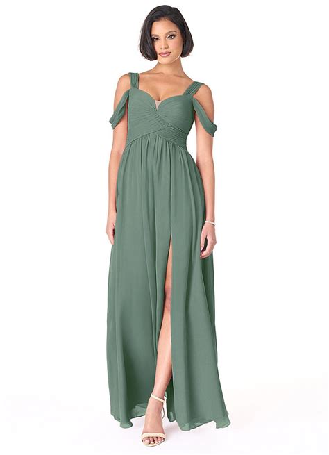 Azazie Lianne Eucalyptus Bridesmaid Dresses Azazie Ca