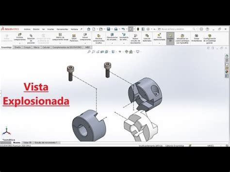 Solidworks Vista Explosionada YouTube