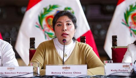 Betssy Chávez No Está Siendo Investigada Por Organización Criminal