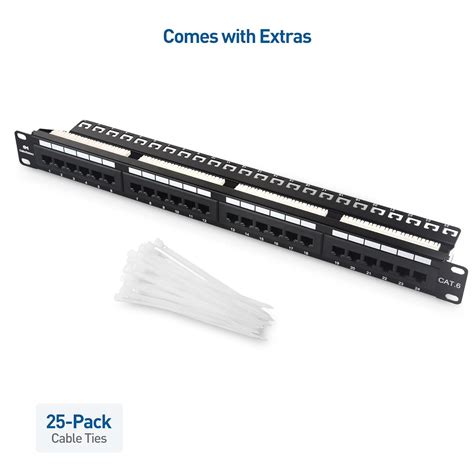 Cable Matters Ul Listed Rackmount Or Wall Mount U Port Network