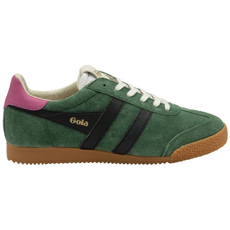 Buy Gola Womens Elan Sneakers In Evergreen Black Online At Gola