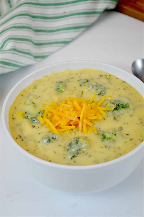 Keto Broccoli Cheddar Soup Stylish Cravings Easy Recipes