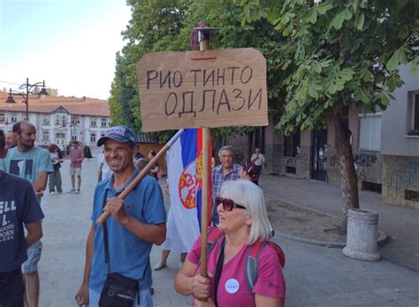 Od Svetog Ilije NE Rio Tintu Sve Milije Na Protestu Protiv Litijuma