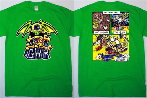 1990 Gwar This Is You On Gwar One More Time T Shirt Gwar Etsy