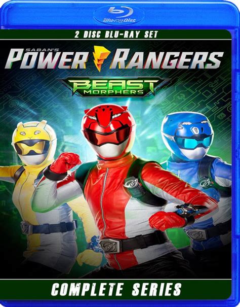 Power Rangers Beast Morphers Complete Series Blu Ray Etsy