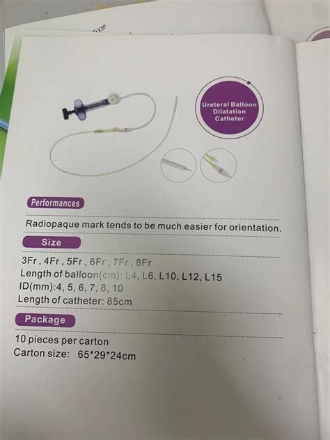 Urine Drainage Catheter High Visualization Ureteral Catheter