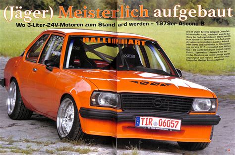 Ascona B Bayerwerk Tuningcars Org Das Oldschool Tuning Magazin