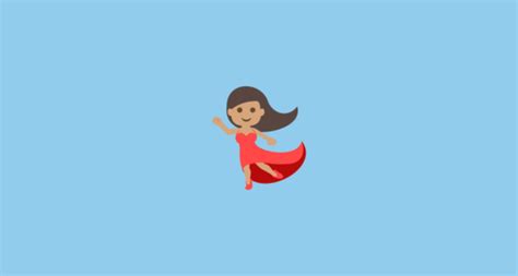 Woman Dancing Medium Skin Tone Emoji On JoyPixels 2 2 5