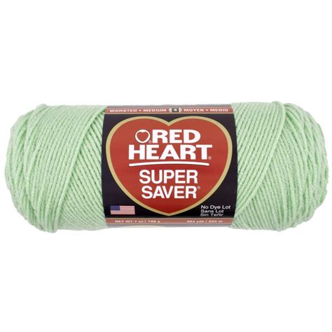 Red Heart Super Saver Yarn Honeydew Officesupply