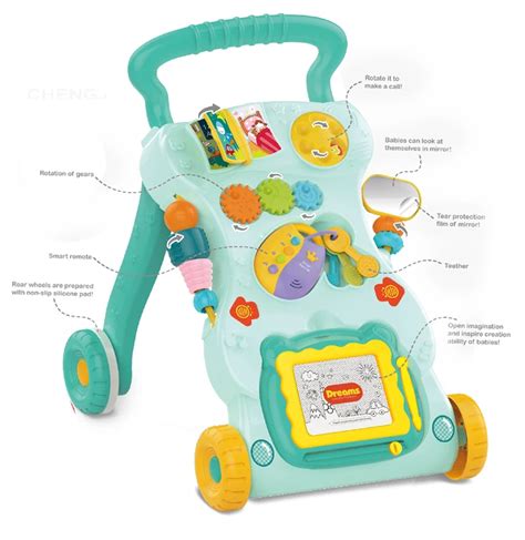 Educational Multifunctional Plastic Baby Walkers Toys,Learning Walking ...