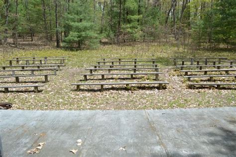 Stage at Camp Tuhsmeheta (Camp T)