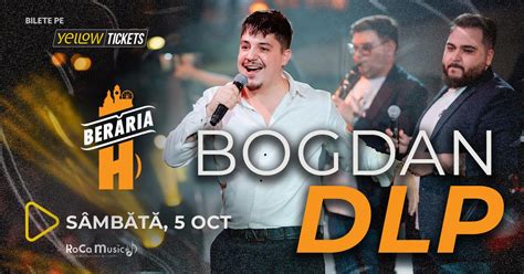 Bogdan DLP în concert București Berăria H