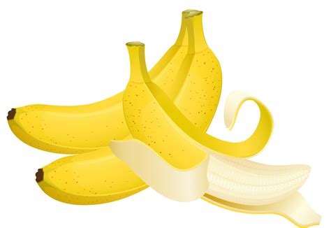 Bananas Painted Cartoon Large Fruit Banana Transparent Hq Png Download