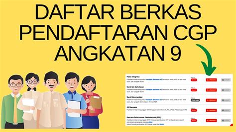 BERKAS PENDAFTARAN CALON GURU PENGGERAK CGP ANGKATAN 9 YouTube