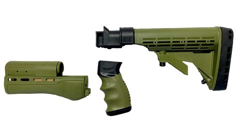 Kicklite Ak Tactical Stock Kit Woods Edge Green Phoenix Technology