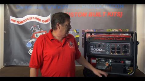 Predator 9000 Watt Generator Conversion Video From Gas To Propane And Natural Gas Youtube