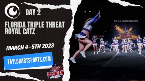 Day 2 Cheer Routine 31 Florida Triple Threat Allstars Royal Catz