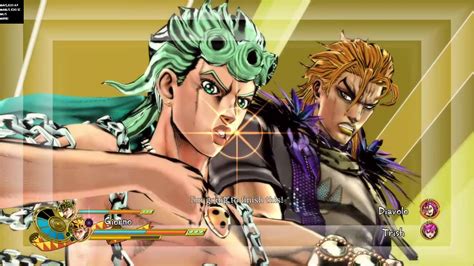 Jojos Bizarre Adventure Eyes Of Heaven Giorno And Dio Vs Trish And