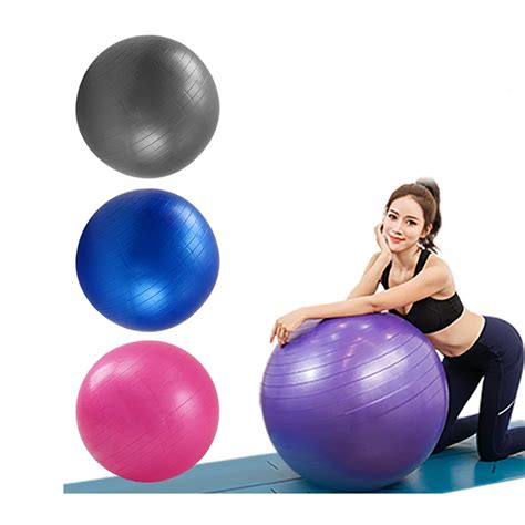 Anti Burst Pvc Exercise Ball Custom Logo Workout Gym Pilates Fitness