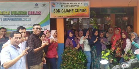 SDN Cijahe Curug Kota Bogor Lakukan Edukasi Cegah Pilah Dan Olah Sampah