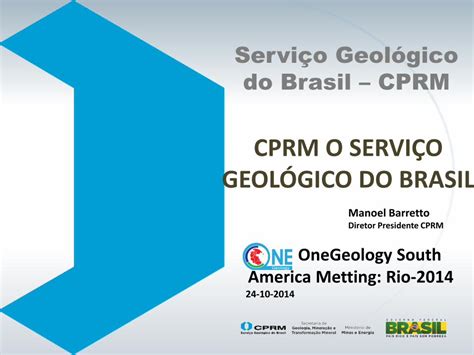 Pdf Cprm O Servi O Geol Gico Do Brasil De Po Os Riscos Geol Gico