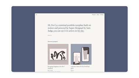 Notion Website Templates