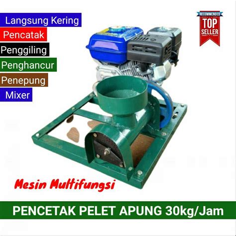 Mesin Cetak Pelet Kg Jam Mesin Pelet Pakan Ternak Lazada Indonesia