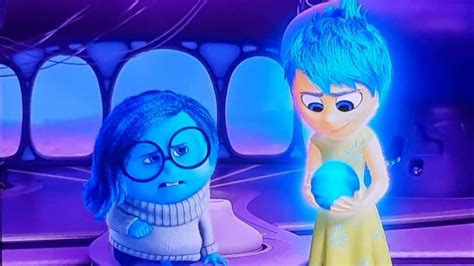 Inside Out Sadness Touches The Memory Scene Youtube