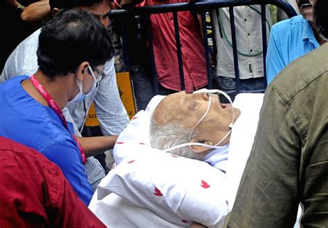 Former West Bengal Chief Minister Buddhadeb Bhattacharjee Arrives At